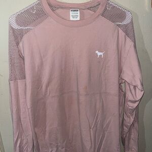PINK Victoria's Secret Long Sleeve Tee - Pink